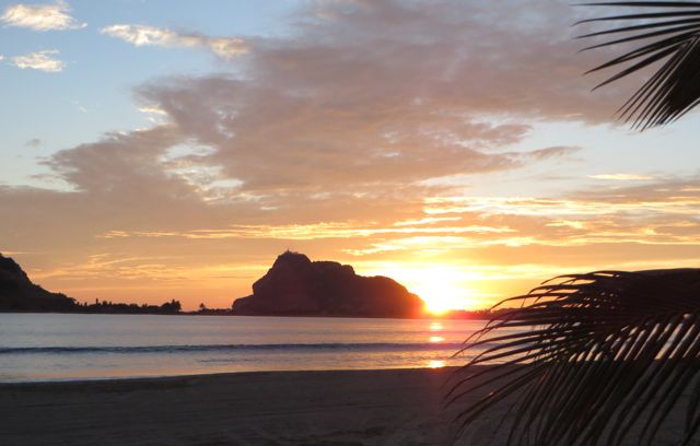 ...and a wonderful sunset.
