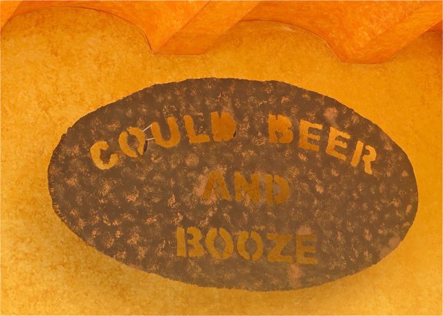 From there we walked over to Panchos for a late breakfast. I liked the sign.