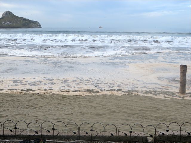 It has been swirling closer and closer. Our eary monr