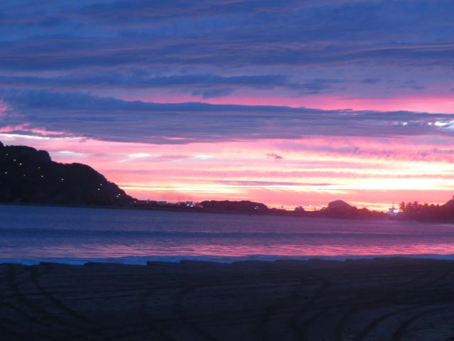 ...we had a spectacular sunset.