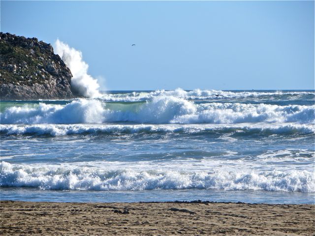 We are on day four of high surf.