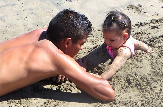 Father - daughter love.
