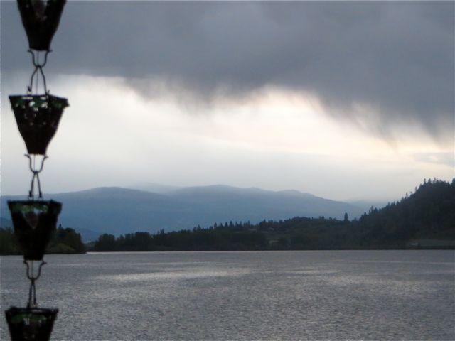 we didn't get snow but we got a lot of rain and quite the dusting of so