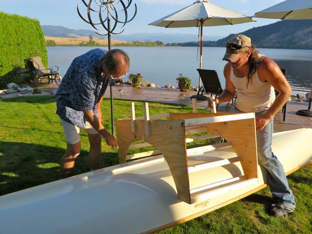 Colin developed the concept and with Rick's help things began to take shape.
