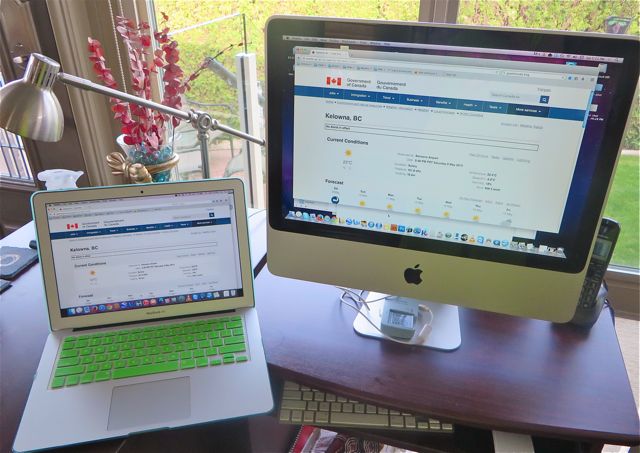 A 2015 MacBook Air.