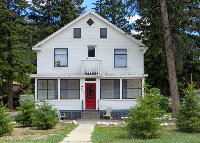 One of the original homes in Banff.