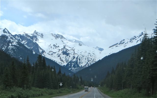 Making progress.....Rogers Pass.