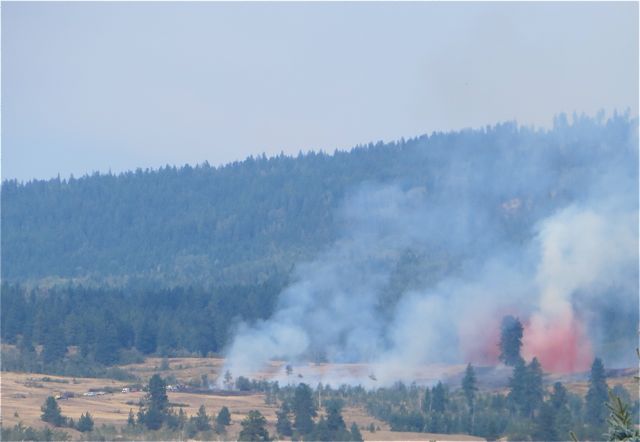 Sorry I missed the entire retardant drop but got the tail end.