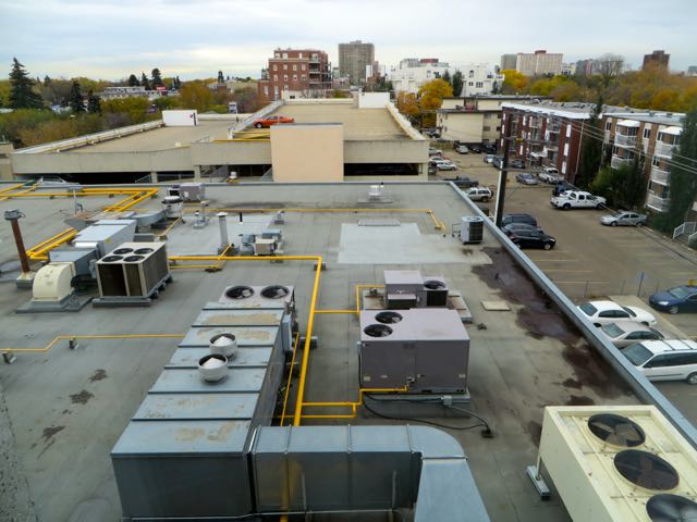 The view from my 1st ( yes my first ) room. Not a great view but it was what it was.
