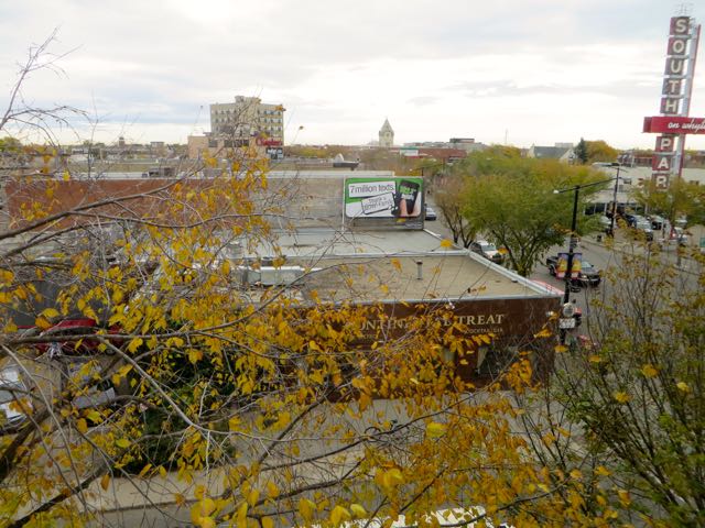 My view out of room #2. Lovely. It was on the 4th floor as opposed to the room # on the 5th floor. But it also had only a walk in shower. I called the desk yet again. After all if I'm paying over $200.00 per night for a room, I want a tub to soak in.