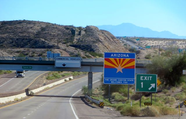 Our sixth state in five days.