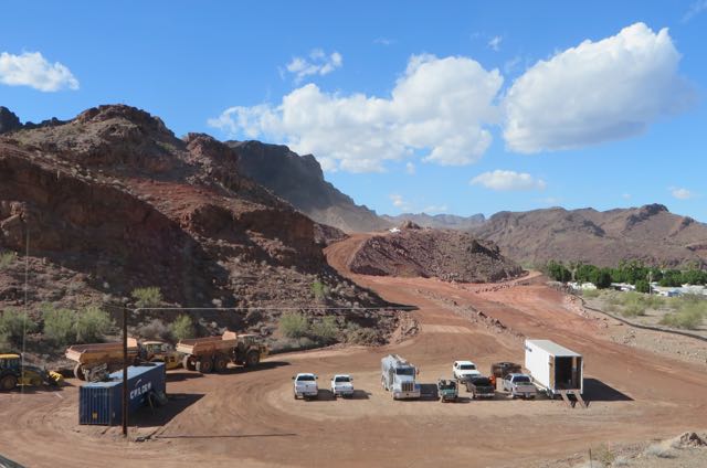 Sadly the lovely natural terrain is being torn up for more housing.