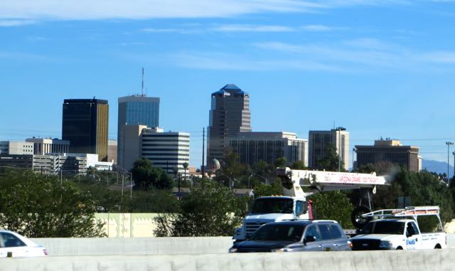 A quick snap of downtown Tuscon.