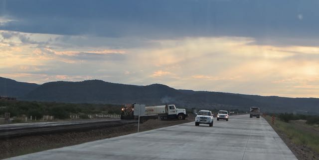 So many new roads being built this year and out of cement. They are certain to last a very long time.