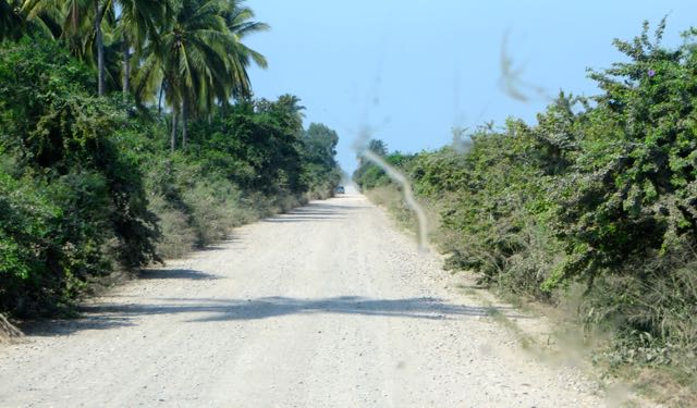 Yes the road really does get better. We actually got up to 15 MPH. It took up 45 minutes to drive it.
