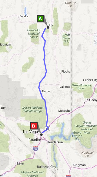 We drive 276 miles today and tomorrow will be even shorter.