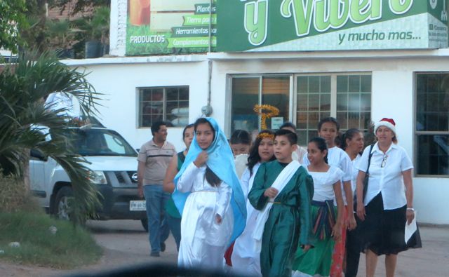 After a bunch of errands we suddenly came across a posada late yesterday afternoon.