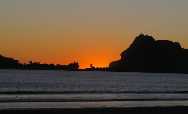 Finally the clouds are gone and the sunset returned.