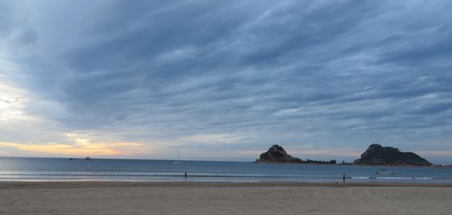 Sadly the final sunset of 2015 was not at all dramatic.