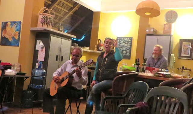 It certainly was a musical evening.