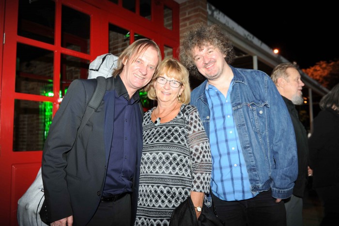 David, myself and Zoran leaving the restaurant around 1:30AM. We wer alls taying at the same hotel.