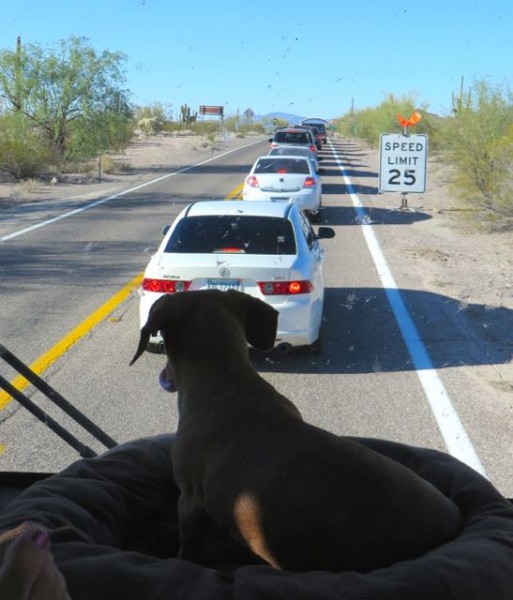 ...when we were in yeat another line up....30 monutes for the border patrol