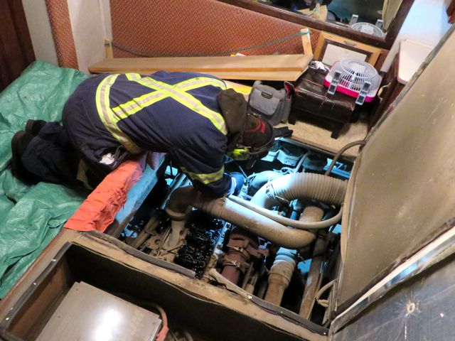 The big job on this particiular service was to