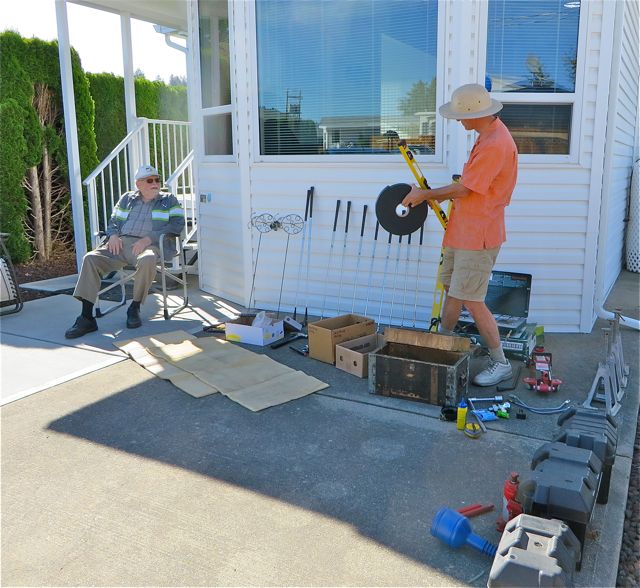 OUr park has garage sales monthly thru the summer but the fist one in May is the best.