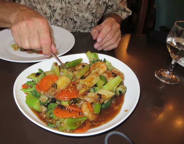 I can't remember the last time we had Chinese, it is close ot 2 years or more.