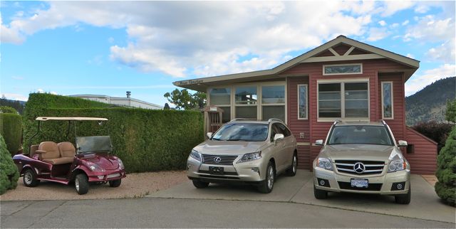 Hey, it even fits in the driveway.