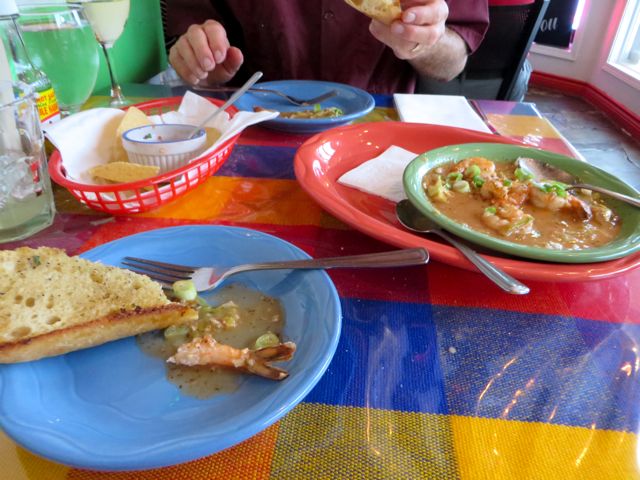 I had read about this fabulous appetizer which was wonderful but 6 tiny shrimp!!