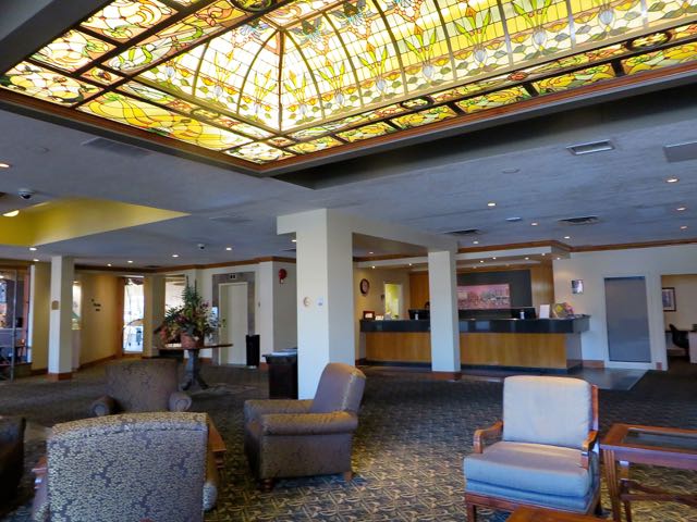 Back to the Vascona Hotel after my long walk, after I ate.