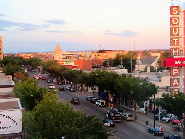 Whyte Avenue about 9PM and not at 11PM it is