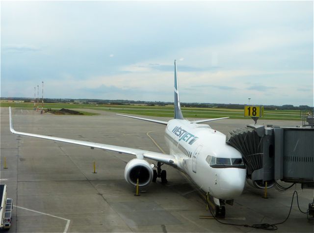 This is the usual Westjet pa