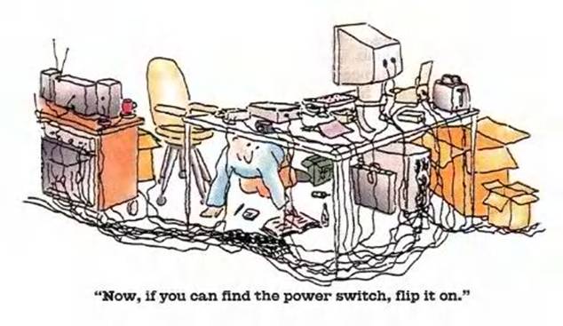This is exactly how I looked the other day trying to get our internet up and running.