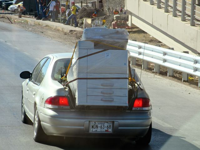They others have decided to follow our route for theday but we are all traveling seperately; So the message int heis phot