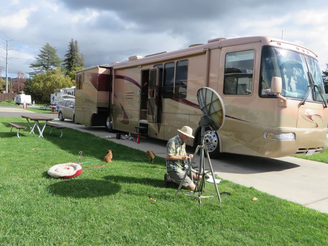 It is expensive at $50.00 per nite/45.00 with Good Sam but so verty close to everthing.