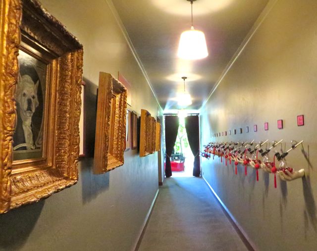 The corridor of senses. The