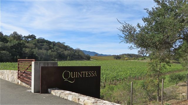 Not a fancy place at all and mostly underground. They only make the one wine, a red, called Quintessa. A single 750ml bottle of the 2013 is $175.00. The wine can only be purchased at the winery and they will ship but the specifics for shipping are several paragraphs long all pertaining to dates and the risk for heat shock and damage. One is advised to wait until the weather is shipping appropriate.