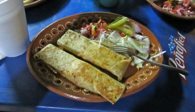 The shrimp burritos were even better than before. Have you changed your mind yet Chris?