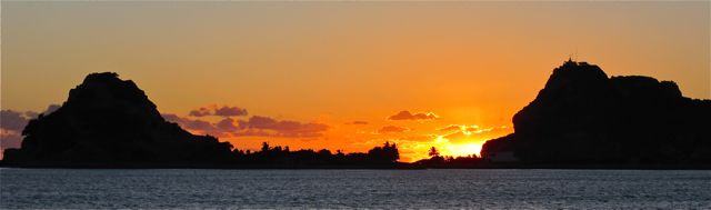 Sunset tonight.